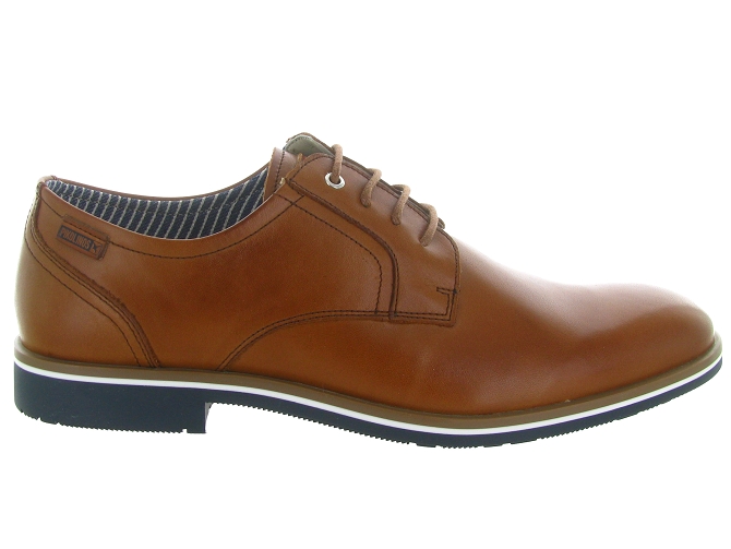 chaussures a lacets - Cérémonie - homme - Cuir - Marron - Pikolinos6767501_2