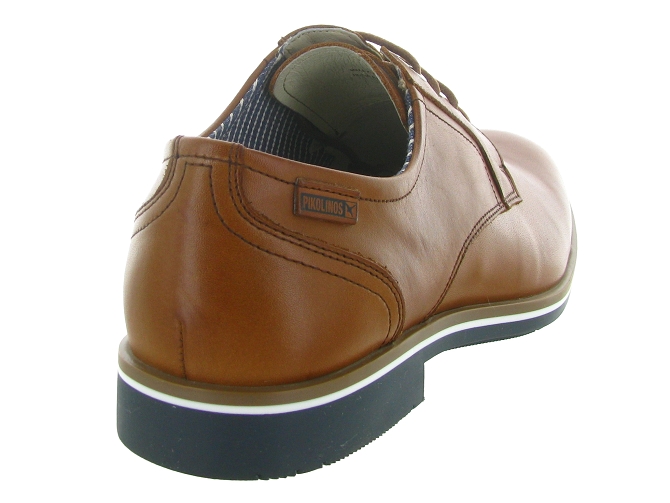 chaussures a lacets - Cérémonie - homme - Cuir - Marron - Pikolinos6767501_5