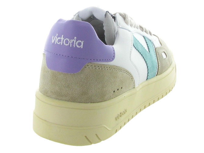 baskets et sneakers - Tendance - femme - Cuir - Multicolor - Victoria6769402_5