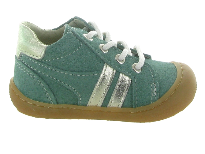 pre marche du 16 au 23 - Semelle souple - bebe fille - Nubuck - Vert - Bellamy6771901_2