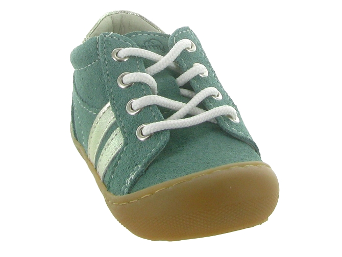 pre marche du 16 au 23 - Semelle souple - bebe fille - Nubuck - Vert - Bellamy6771901_3