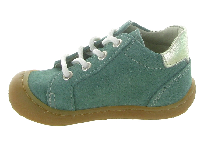 pre marche du 16 au 23 - Semelle souple - bebe fille - Nubuck - Vert - Bellamy6771901_4