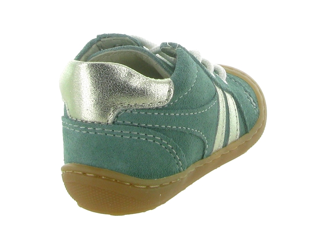 pre marche du 16 au 23 - Semelle souple - bebe fille - Nubuck - Vert - Bellamy6771901_5