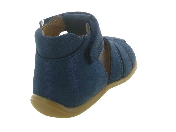 pre marche du 16 au 23 - Semelle souple - bebe fille - Cuir - Bleu - Bellamy6772401_5