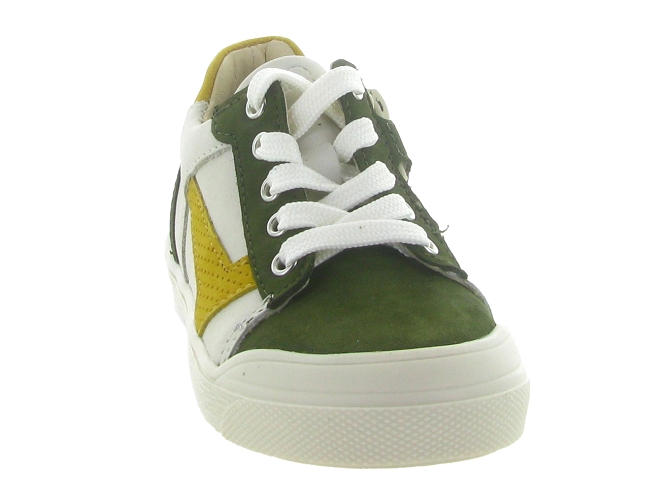 chaussures bebe du 18 au 27 - Semelle souple - bebe garcon - Cuir - Vert - Bellamy6772901_3