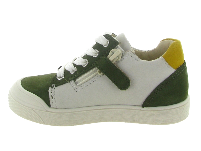 chaussures bebe du 18 au 27 - Semelle souple - bebe garcon - Cuir - Vert - Bellamy6772901_4