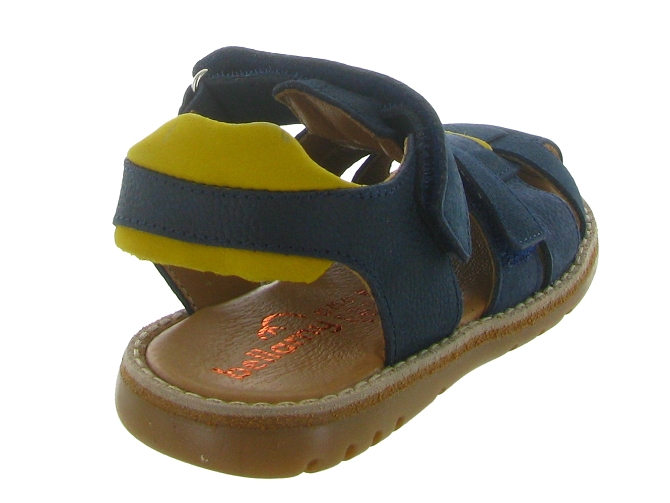 sandales et nu pieds -  - junior garcon - Cuir - Bleu - Bellamy6773001_5