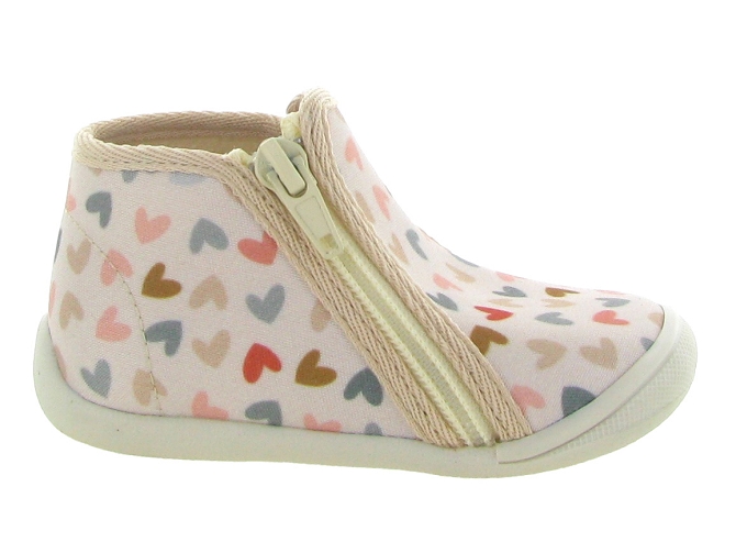 chaussons et pantoufles -  - bebe fille - Toile  - Multicolor - Bellamy6773201_2