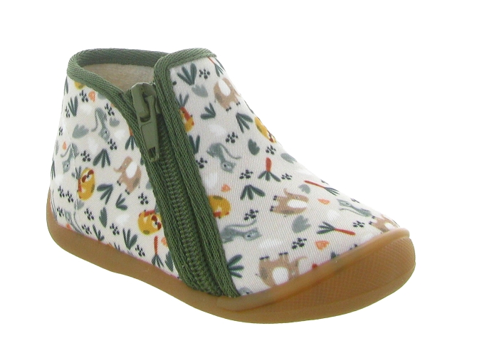 chaussons et pantoufles -  - bebe garcon - Toile  - Multicolor - Bellamy