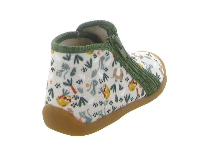 chaussons et pantoufles -  - bebe garcon - Toile  - Multicolor - Bellamy6773401_5