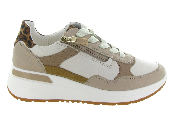 baskets et sneakers - Confort - femme - Cuir - Beige - Ara6778401_2