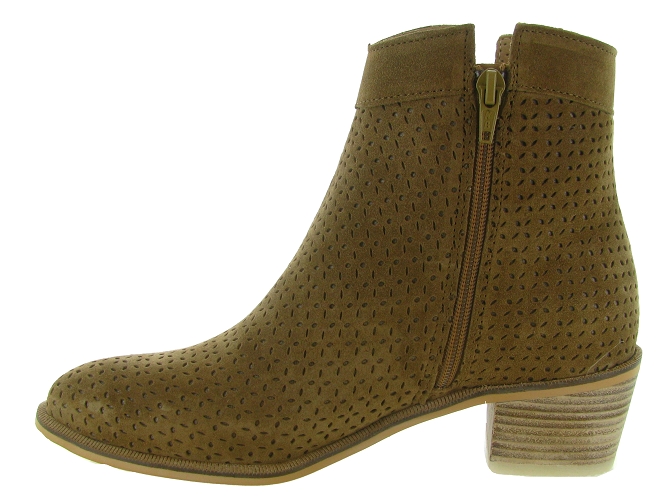 bottines et boots - Casual - femme - Cuir - Beige - Alpe6782502_4