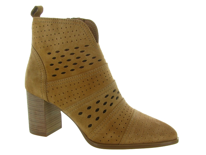 bottines et boots - Classique & Chic - femme - Cuir - Camel - Alpe