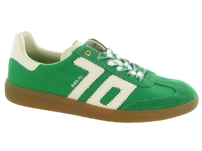 baskets et sneakers - Tendance - femme - Nubuck - Vert - Back70