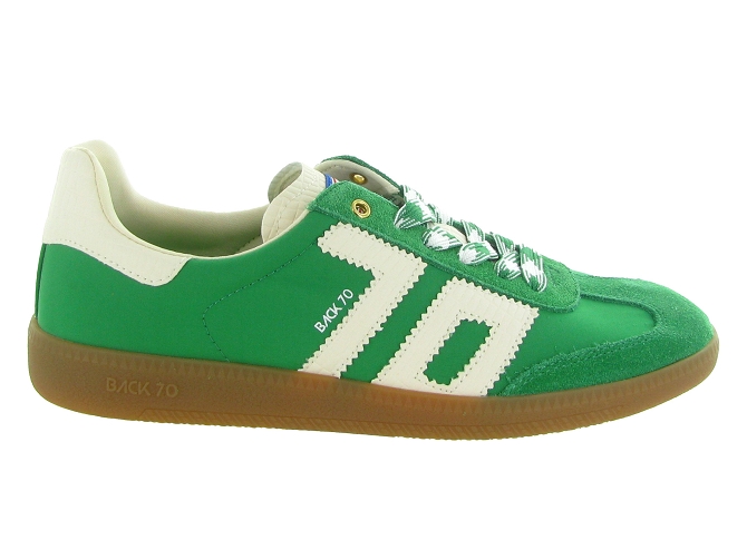 baskets et sneakers - Tendance - femme - Nubuck - Vert - Back706789901_2