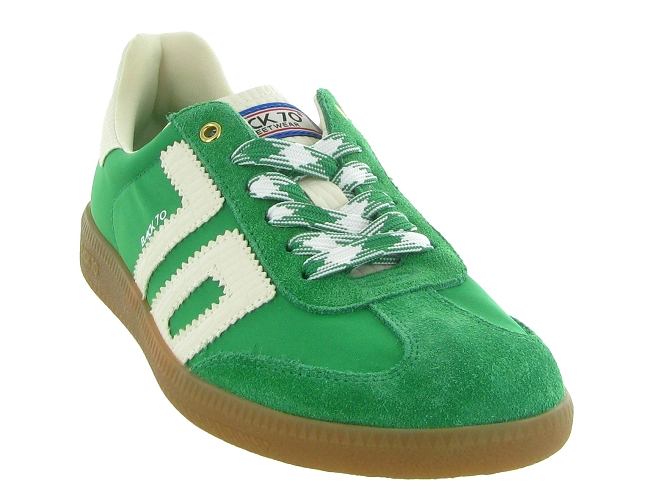 baskets et sneakers - Tendance - femme - Nubuck - Vert - Back706789901_3