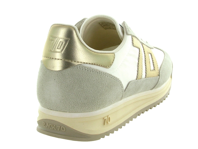 baskets et sneakers - Tendance - femme - Cuir - Beige - Back706790401_5