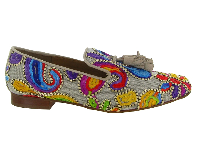 mocassins - Elégant - femme - Toile  - Multicolor - Pedro miralles6791101_2