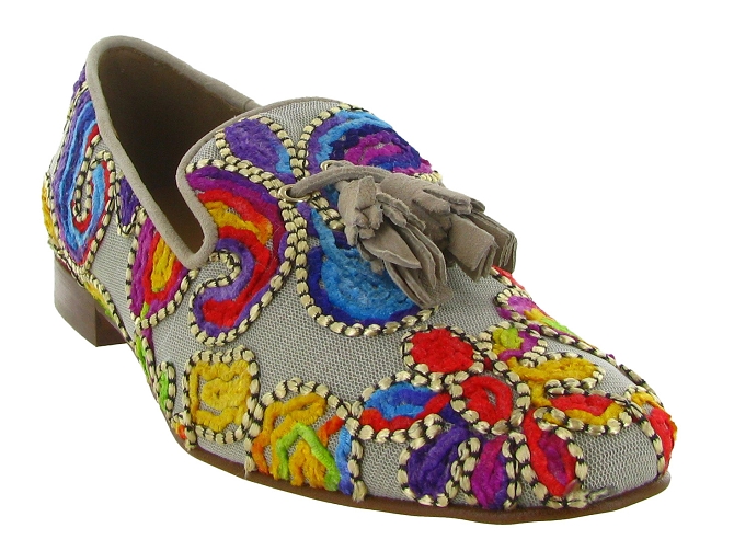 mocassins - Elégant - femme - Toile  - Multicolor - Pedro miralles6791101_3