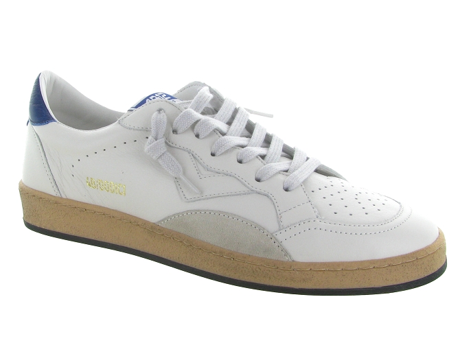 baskets et sneakers - Tendance - homme - Cuir - Blanc - 4b12