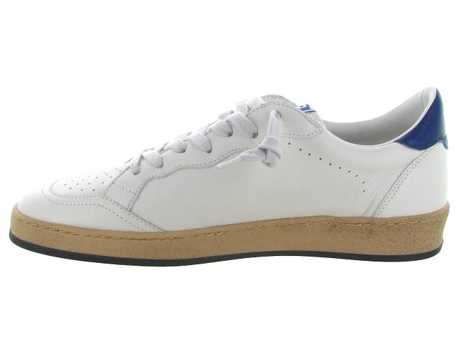 baskets et sneakers - Tendance - homme - Cuir - Blanc - 4b126791603_4