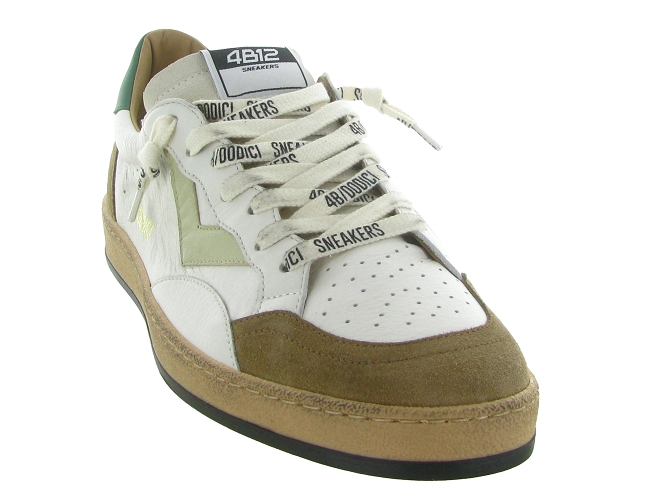 baskets et sneakers - Tendance - homme - Cuir - Beige - 4b126791604_3