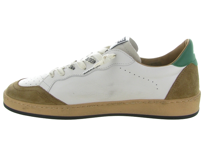 baskets et sneakers - Tendance - homme - Cuir - Beige - 4b126791604_4