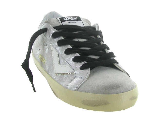 baskets et sneakers - Tendance - femme - Cuir - Argent - 4b126792002_3