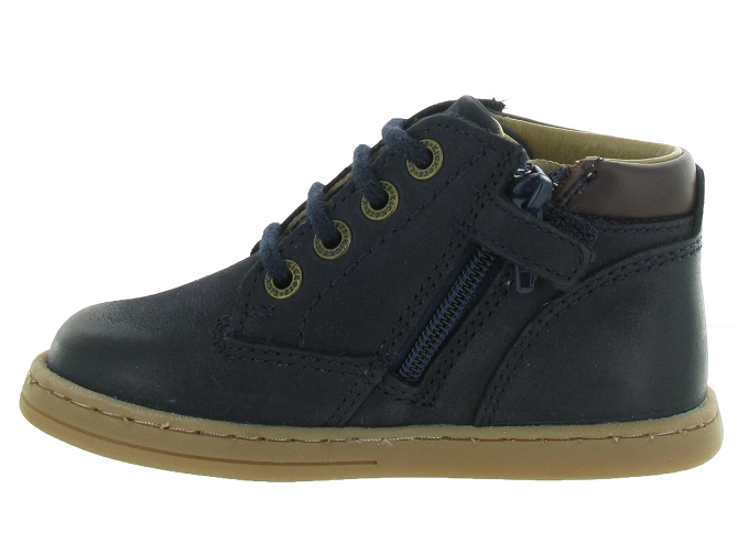 chaussures bebe du 18 au 27 -  - bebe garcon - Nubuck - Bleu - Kickers7069006_4