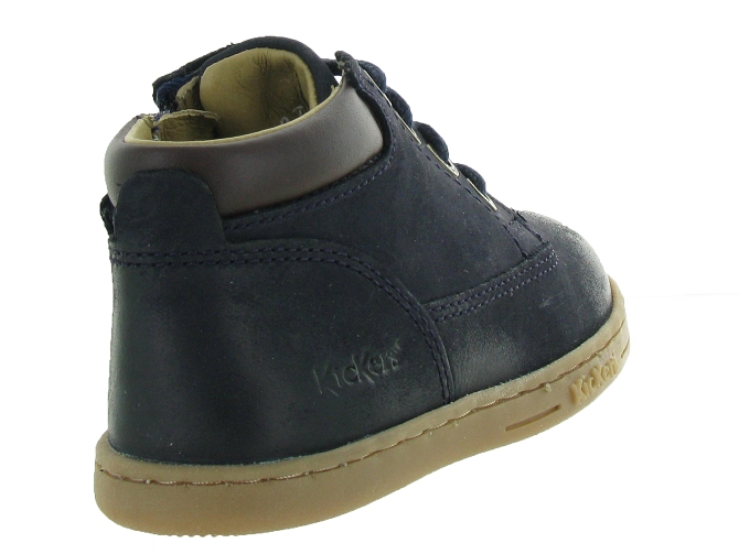 chaussures bebe du 18 au 27 -  - bebe garcon - Nubuck - Bleu - Kickers7069006_5