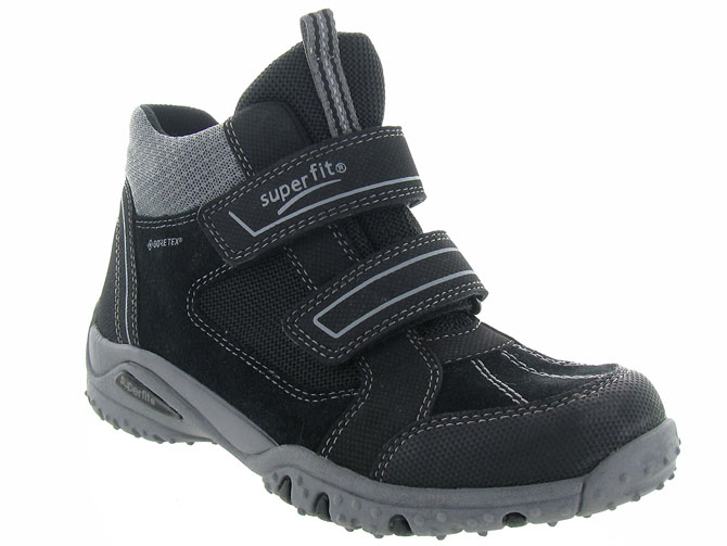 apres ski bottes fourrees -  - junior garcon - Cuir - Noir - Superfit