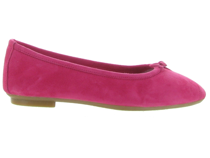 ballerines - Ballerine plate - femme - Nubuck - Rose - Reqins7092503_2