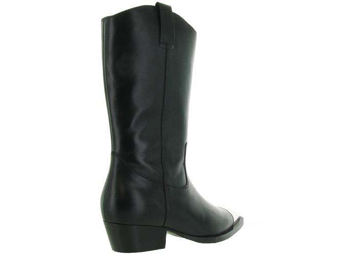 bottes - Santiag - femme - Cuir - Noir - Bronx7093701_5