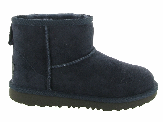 apres ski bottes fourrees -  - junior fille - Nubuck - Bleu - Ugg australia7117603_2