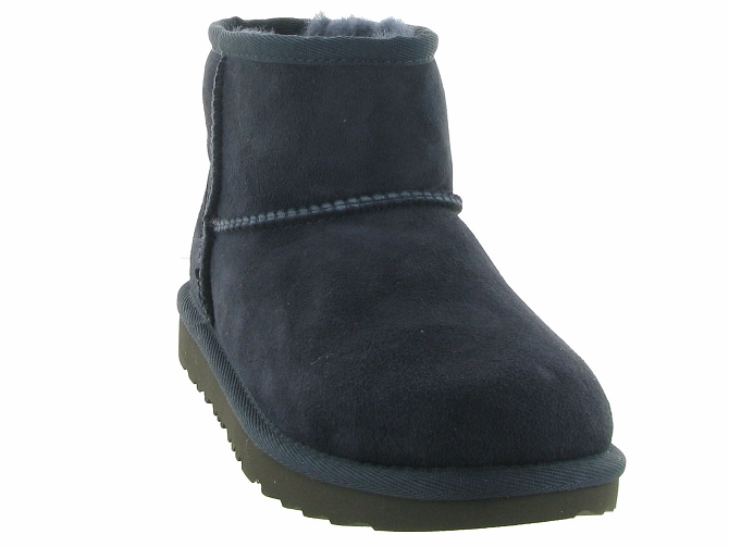 apres ski bottes fourrees -  - junior fille - Nubuck - Bleu - Ugg australia7117603_3