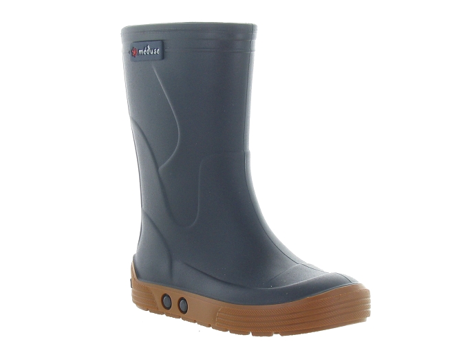 bottes de pluie -  - mixte b j - Caoutchouc - Bleu - Meduse