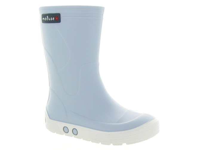 bottes de pluie -  - mixte fille gars - Caoutchouc - Bleu - Meduse