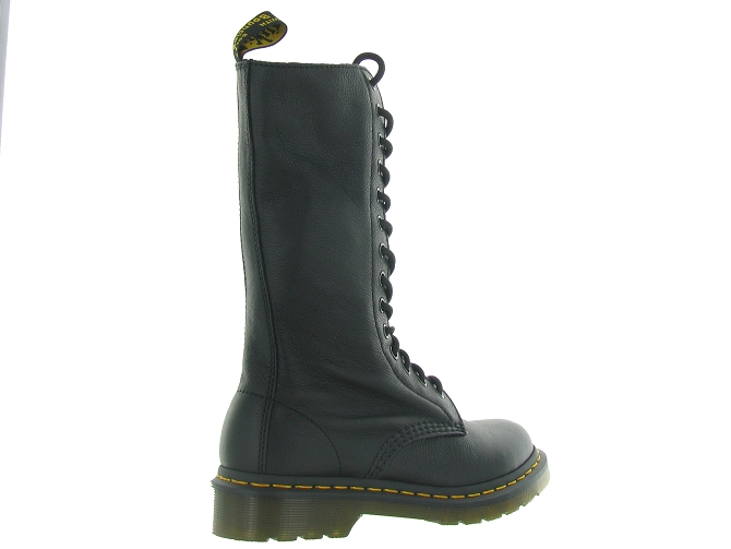 bottines et boots - Motardes & Rock and roll - femme - Cuir - Noir - Doc martens7195601_5