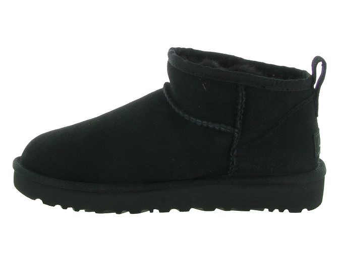 apres ski bottes fourrees - Bottine chaude - femme - Nubuck - Noir - Ugg australia7203401_4