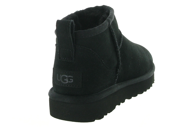 apres ski bottes fourrees - Bottine chaude - femme - Nubuck - Noir - Ugg australia7203401_5