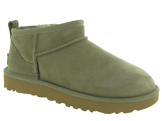 apres ski bottes fourrees - Bottine chaude - femme - Nubuck - Beige - Ugg australia