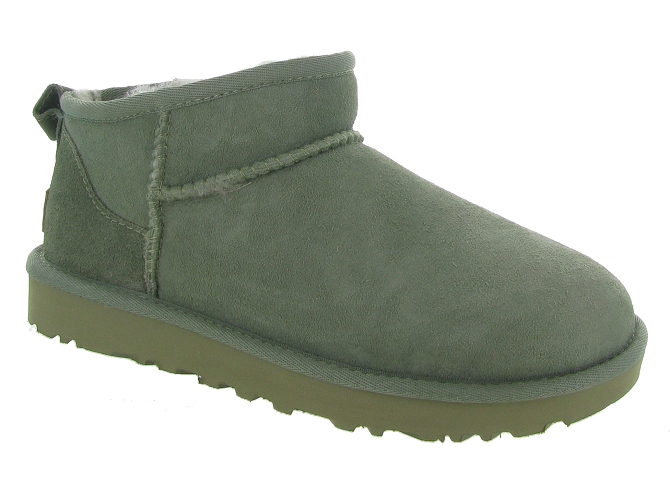 apres ski bottes fourrees - Bottine chaude - femme - Nubuck - Kaki - Ugg australia