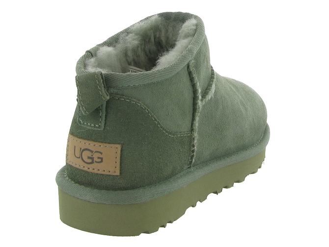 apres ski bottes fourrees - Bottine chaude - femme - Nubuck - Kaki - Ugg australia7203405_5