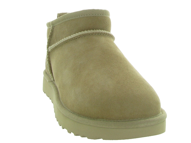 apres ski bottes fourrees - Bottine chaude - femme - Nubuck - Beige - Ugg australia7203406_3