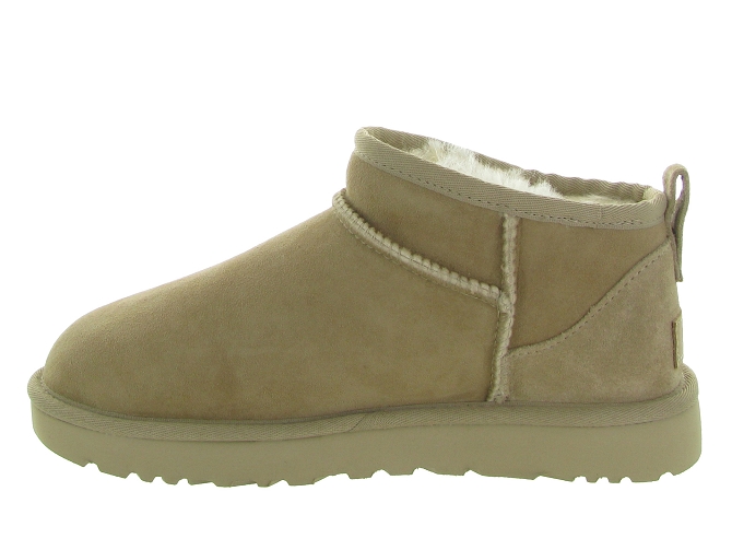 apres ski bottes fourrees - Bottine chaude - femme - Nubuck - Beige - Ugg australia7203406_4