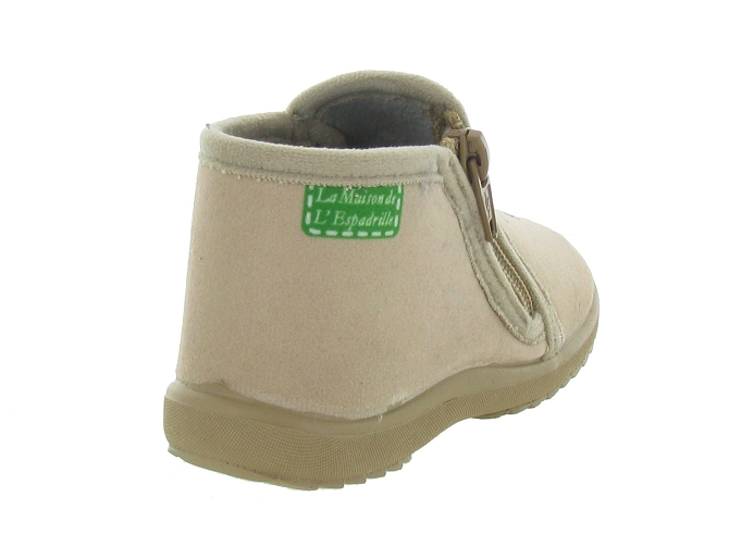 chaussons et pantoufles -  - bebe garcon - Synthétique - Beige - La maison de l espadrille7205401_6