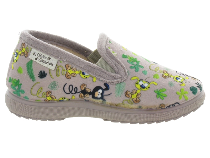 La maison de l espadrille chaussons et pantoufles m113  marsupilami beige7205601_2