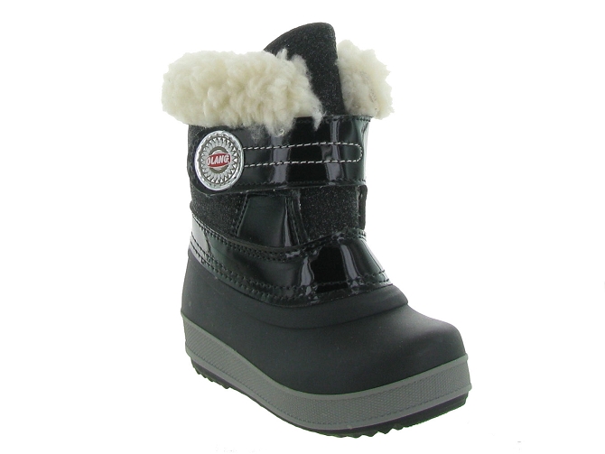 apres ski bottes fourrees -  - mixte fille garcon - Synthétique - Noir - Olang