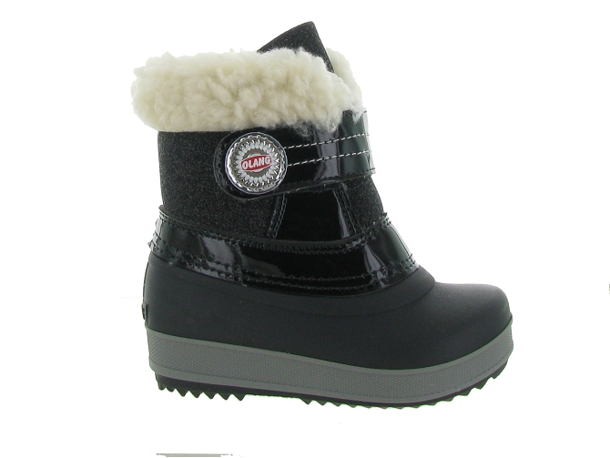 apres ski bottes fourrees -  - mixte fille garcon - Synthétique - Noir - Olang7215002_2