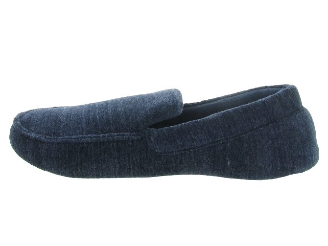 chaussons et pantoufles - Mocassins - homme - Toile Jean - Bleu - Isotoner7215602_3